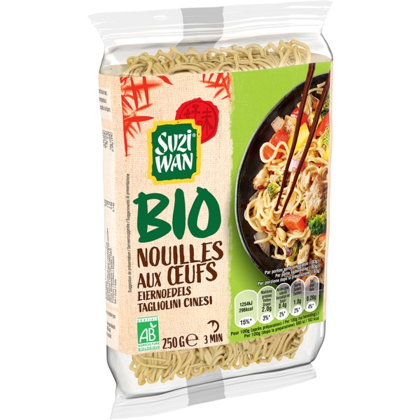 NOUILLES AUX ŒUFS BIO 250g