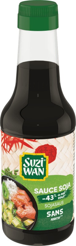 SAUCE SOJA NATURE ALLÉGÉE EN SEL 250ML