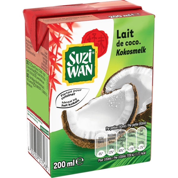 LAIT DE COCO 200ML